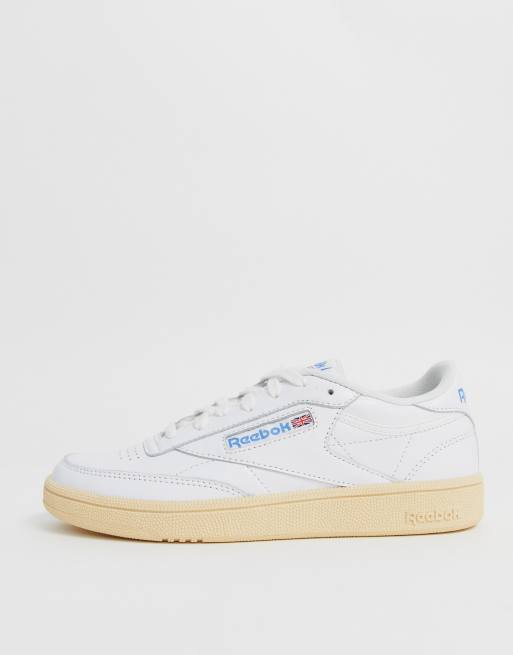 Reebok club c 85 cheap womens blue