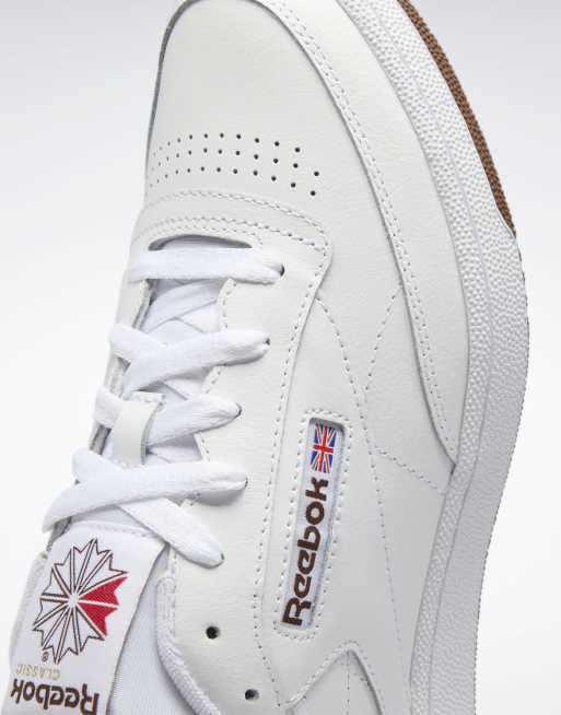 WOMENS REEBOK CLUB C 85 WHITE/GREY SNEAKERS