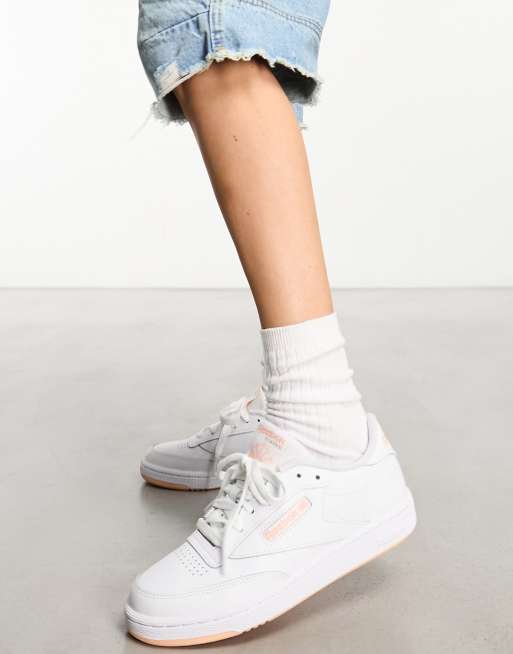 OOTD feat. Reebok Club C 85 Sneakers » coco bassey  White sneakers women,  Trending sneakers, Reebok shoes women