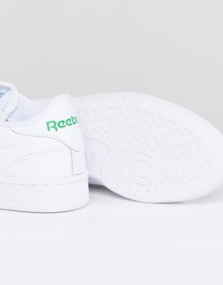 reebok white slippers