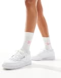 [Reebok] Reebok Club C 85 sneakers in white 3 WHITE