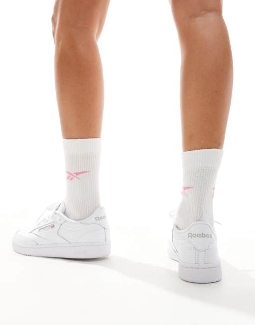 Reebok Club C 85 trainers in white