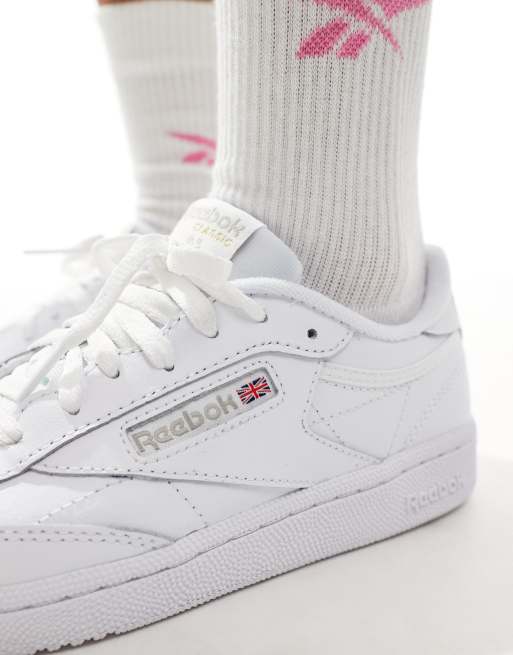 Reebok Club C 85 trainers in white