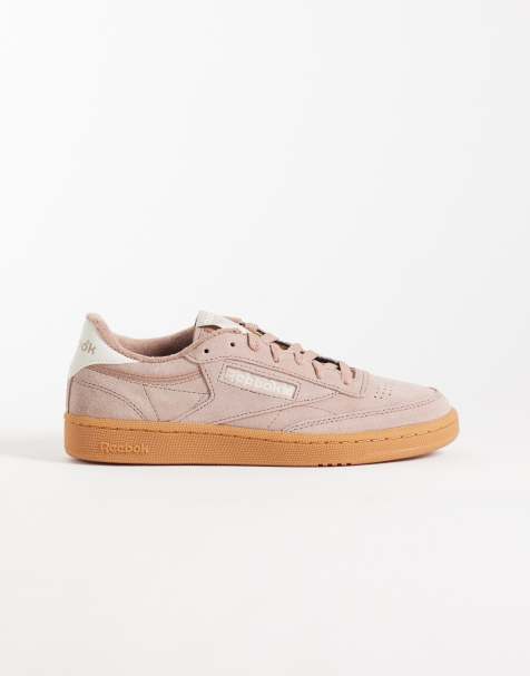 Reebok Club C 85 sneakers marroni con suola in gomma - view 1