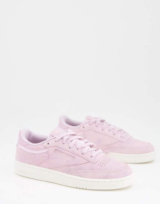 Reebok Club C 85 trainers in berry