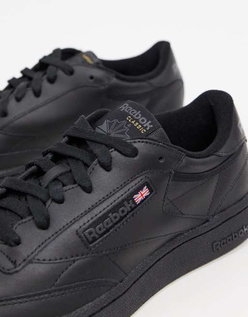 Reebok club c 85 hot sale black