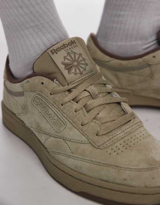 Reebok Club C 85 trainers in light green ASOS