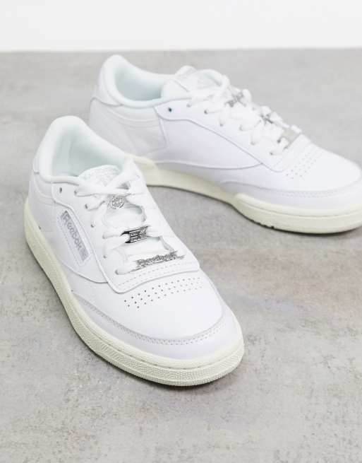off white reebok club c 85