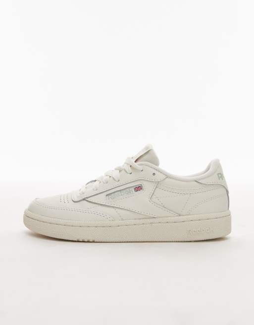 Reebok Club C 85 trainers in off white