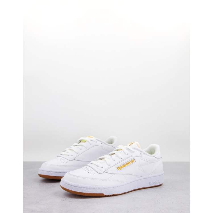 Reebok club c store gold