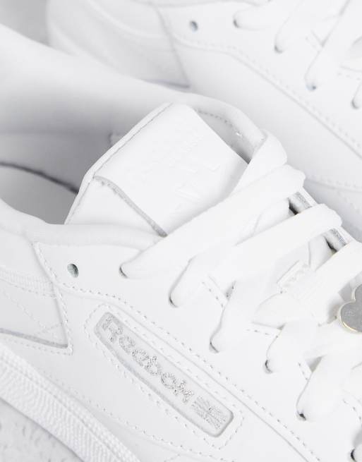 Reebok club discount c 85 silver