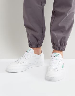 Reebok Club c 85 trainers in white 