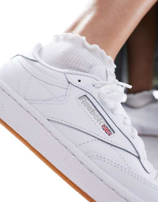 Reebok club c hot sale 85 gum sole