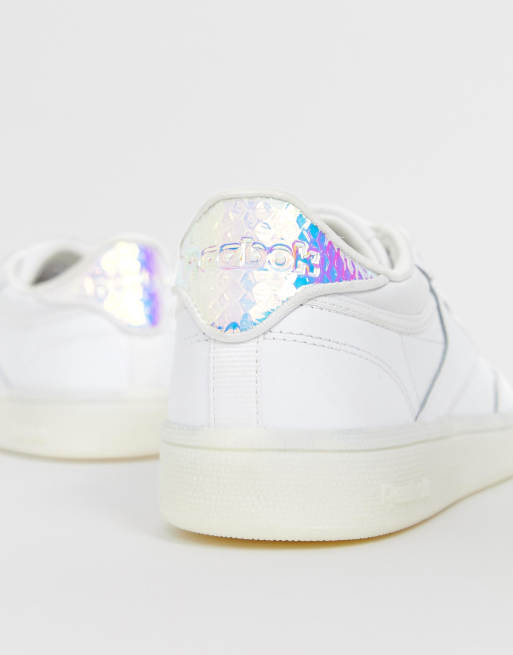 Reebok cheap iridescent trainers