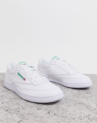 Reebok Club c 85 trainers in white | ASOS