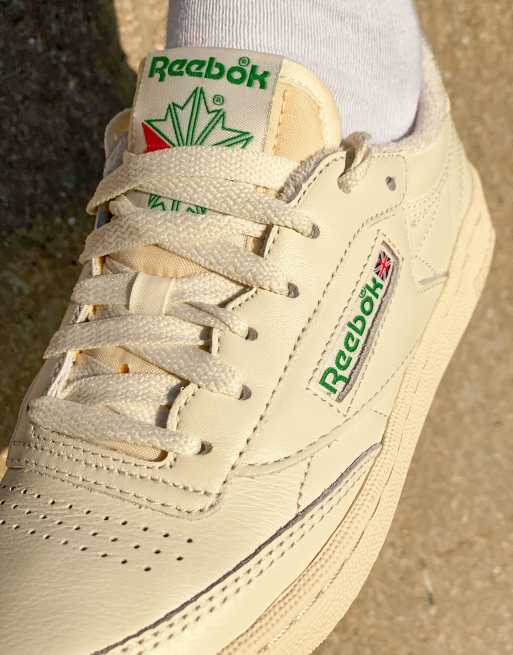 Reebok – Club C 85 Vintage – Sneaker in Kreideweiß mit Frottee-Futter, 2 von 4