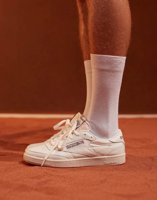 Reebok - Club C 85 Vintage - Sneakers bianco sporco, 4 di 5