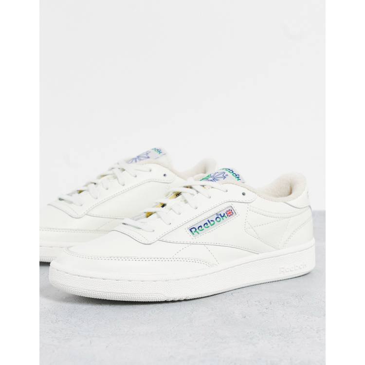 Reebok Club C 85 Vintage sneakers in chalk with terry