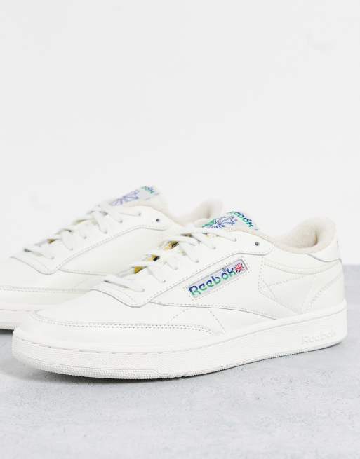 episode udmelding Kyst Reebok Club C 85 Vintage sneakers in chalk with terry | ASOS