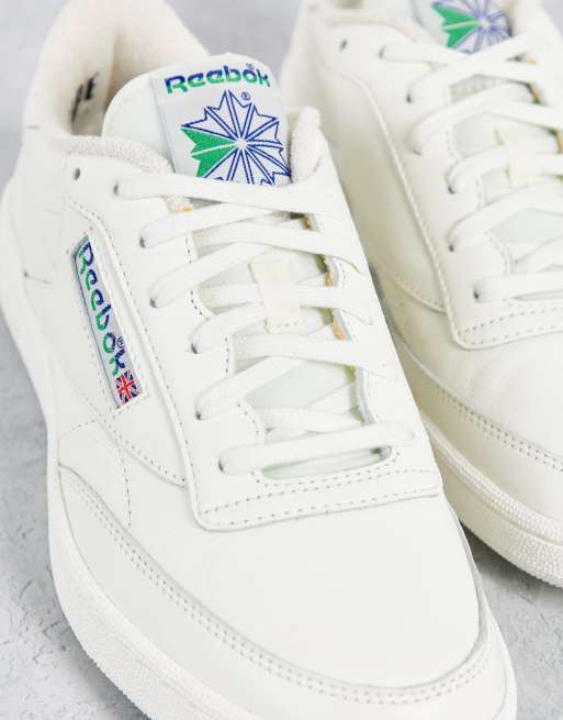 Club C Vintage sneakers in chalk with ASOS