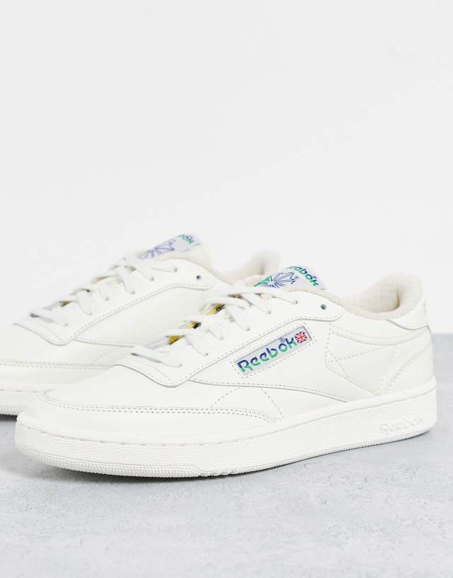 Reebok Club C 85 Vintage sneakers in chalk with towelling lining