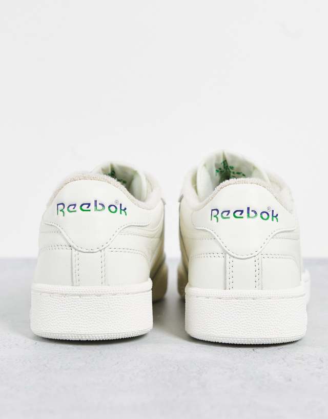 Reebok Club C 85 Vintage sneakers in chalk with towelling lining 1