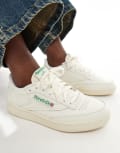 [Reebok] Reebok club c 85 vintage sneakers in off white 5 WHITE
