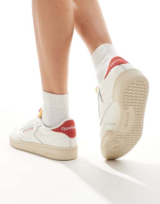 Reebok Women s Club C 85 Vintage Shoes in White Size 9.5