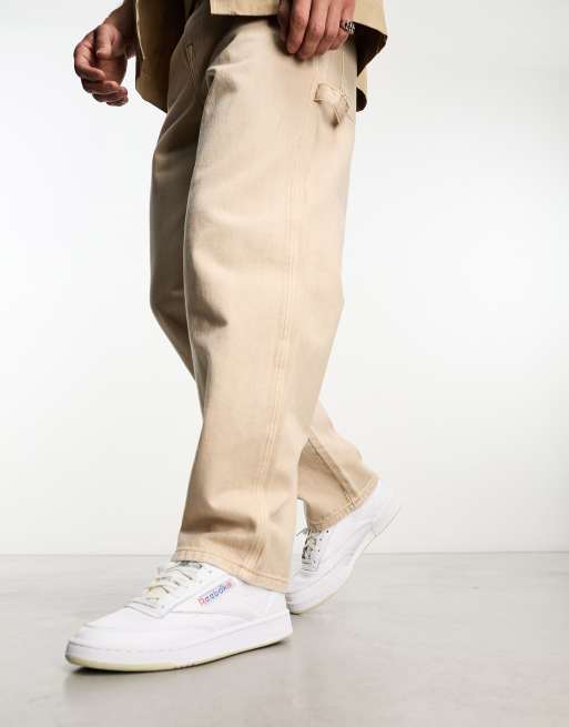 Reebok white pants hot sale