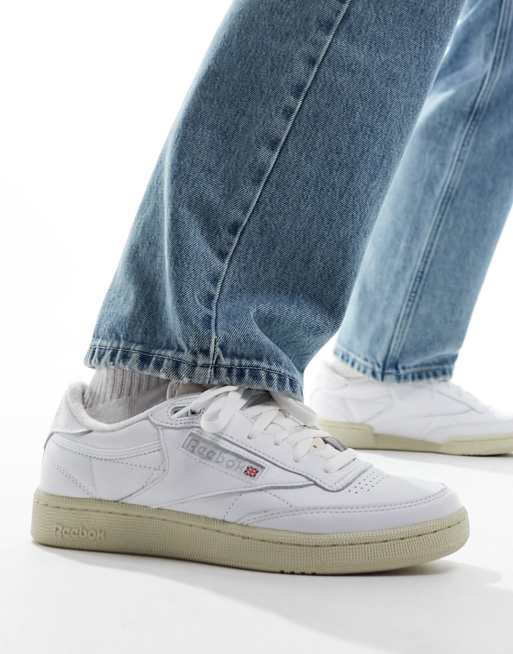 Reebok club c 85 mu trainers white clearance