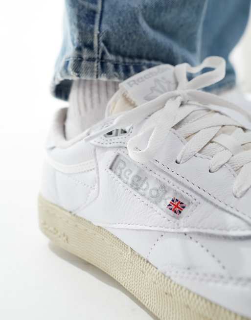 Reebok Club C 85 Vintage sneakers in white ASOS