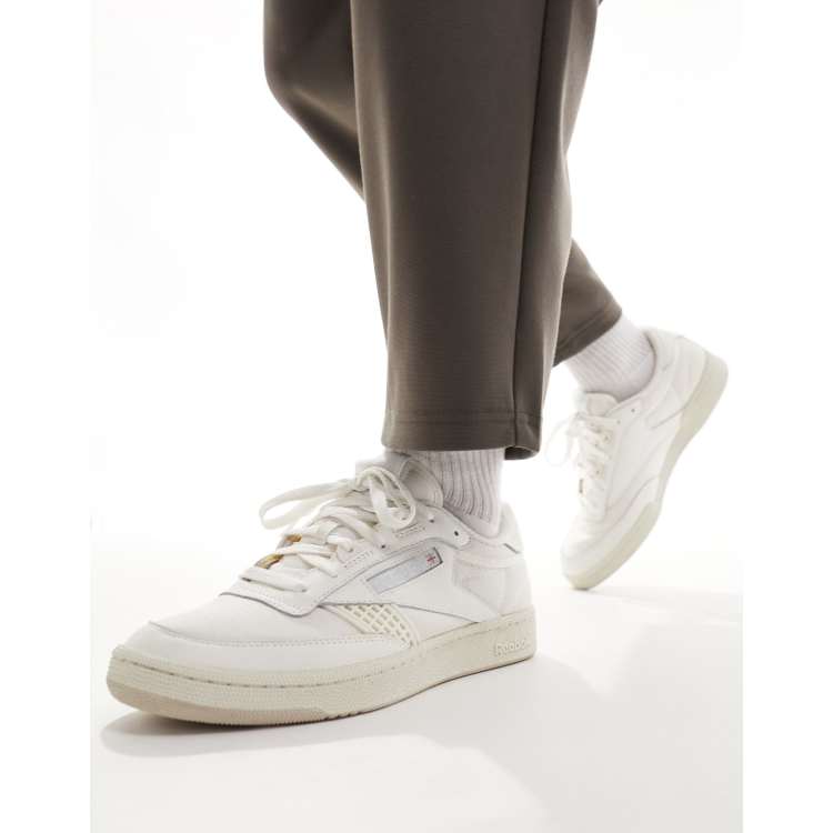 Reebok Club C 85 vintage sneakers in white ASOS
