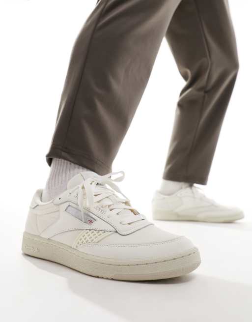 Reebok Club C 85 Footwear White Chalk Men Unisex Casual Shoes