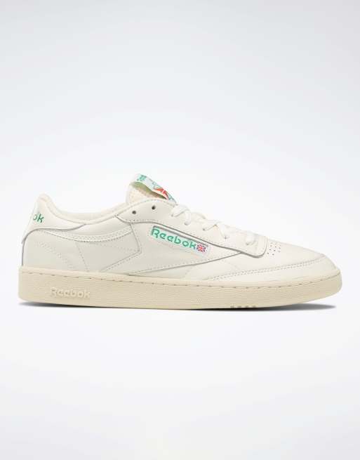 Reebok club c 85 vintage trainers in off white