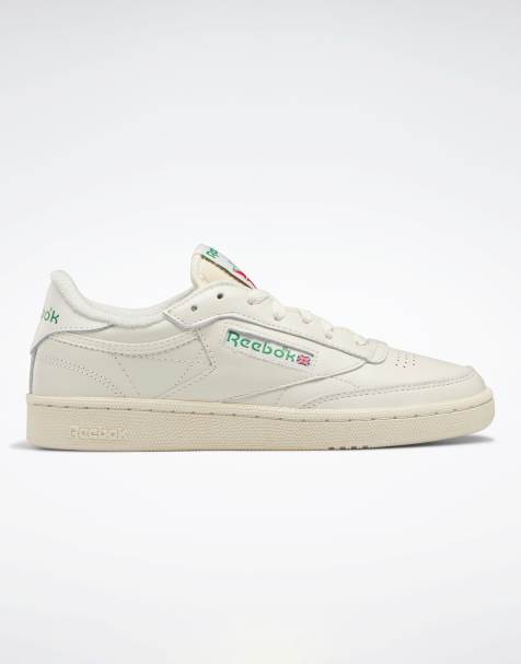Reebok Club C 85 vintage womens trainers in off white - view 1