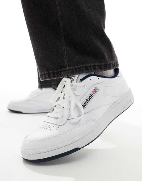 Reebok – Club C 85 – Vita och blå sneakers - view 1