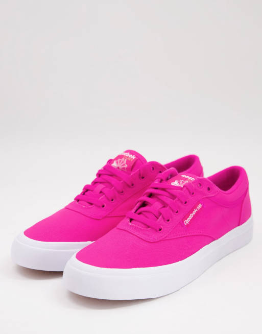 Reebok Club C Coast sneakers in bright pink