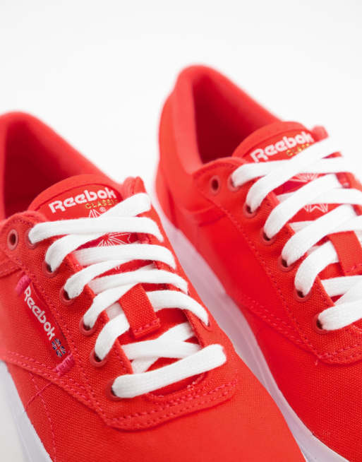 Reebok Club C Coast sneakers in red | ASOS