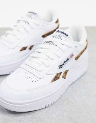 reebok leopard femme