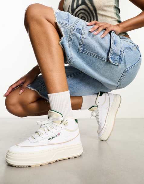 OOTD feat. Reebok Club C 85 Sneakers » coco bassey  White sneakers women,  Trending sneakers, Reebok shoes women