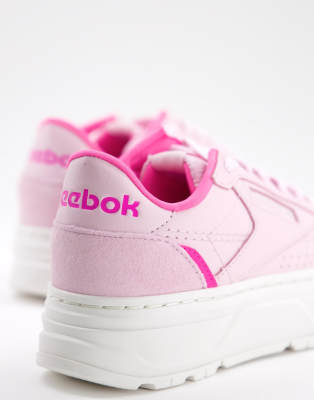pink reeboks