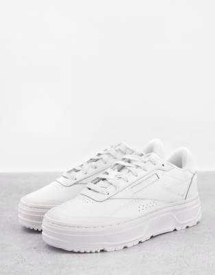 Reebok Double sneakers in white | ASOS