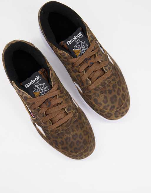 Reebok wild cheap animal print trainers