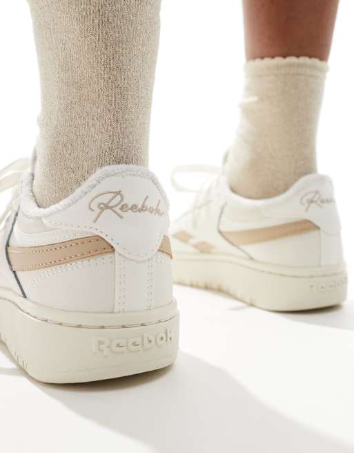 Reebok classic double beige deals