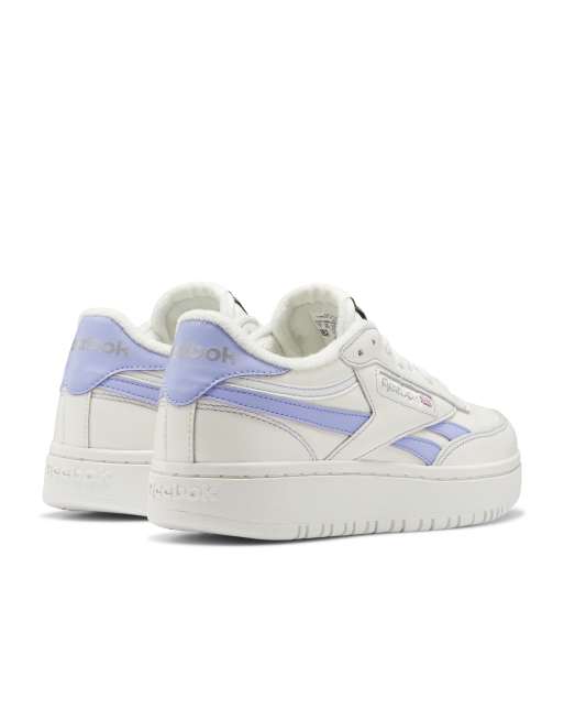 Kontoret Susteen udstødning Reebok Club C Double sneakers in chalk and lilac - Exclusive to ASOS | ASOS