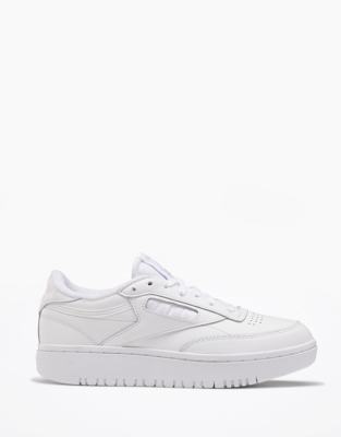 reebok club c double white
