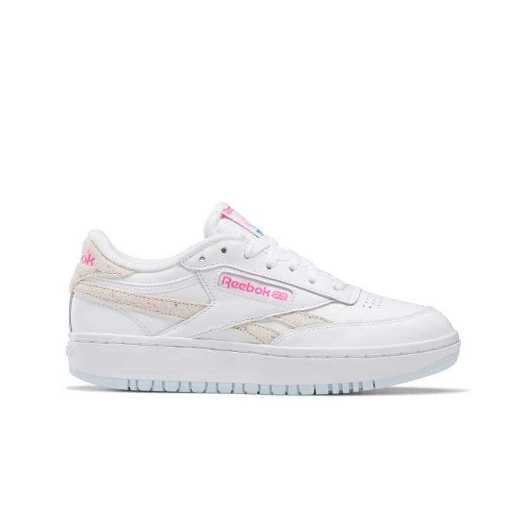 Reebok pink store and blue