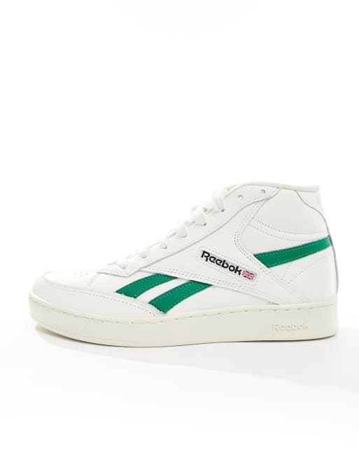 Reebok Club C 85 Shoes in Varsity Green/Chalk