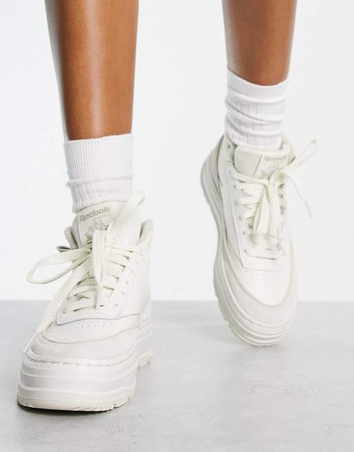 reebok club c geo mid outfit