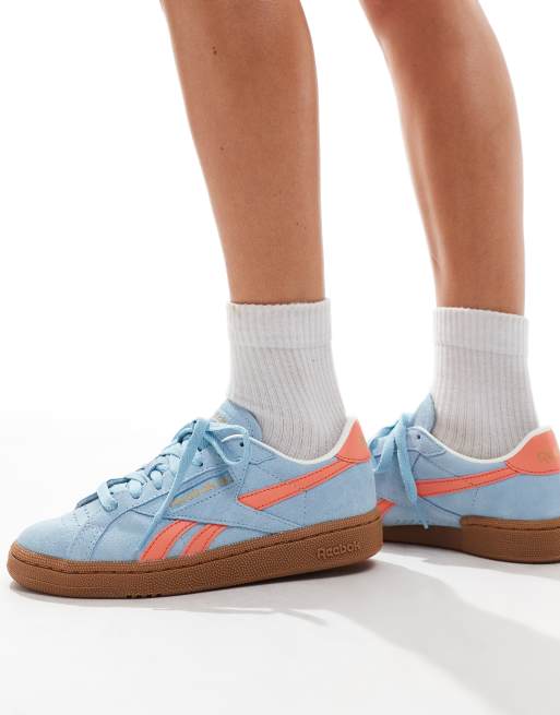 Reebok club c womens blue deals